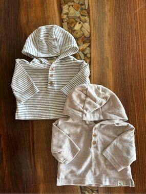 Carter’s Hooded Henley Long Sleeve’s